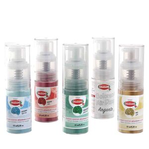 Graziano Coloranti In Polvere Per Alimenti Air Pump Spray Glitter