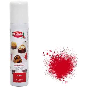 Graziano Colorante Spray Rosso Perlato Per Alimenti 75ml