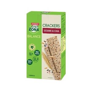 Enerzona Balance Snack Crackers Sesame & Chia 7 Minipack da 25 g