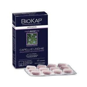 BIOS LINE SpA Biokap Anticaduta Miglio Donna Forte Con Tricofoltil 60 Compresse