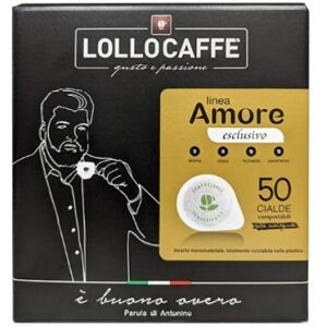 Lollocaffe Cialda monodose di caffe' linea amore - gusto esclusivo - 50pz