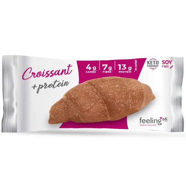 feeling ok croissant + protein 50 gr