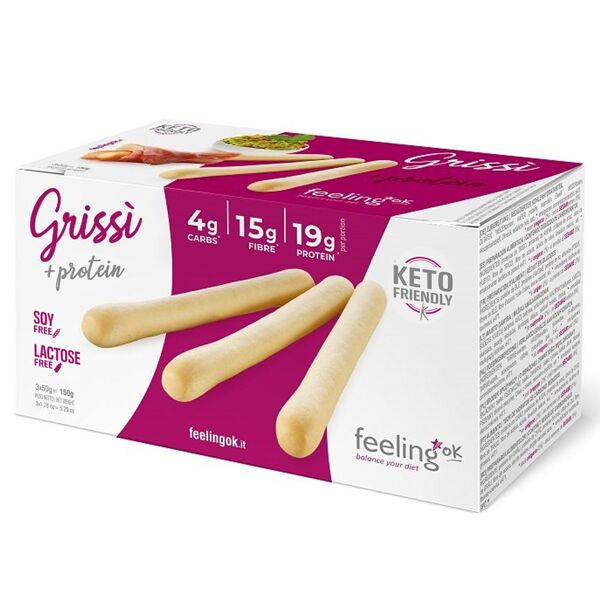 feeling ok grissi' + protein 150 gr sesamo