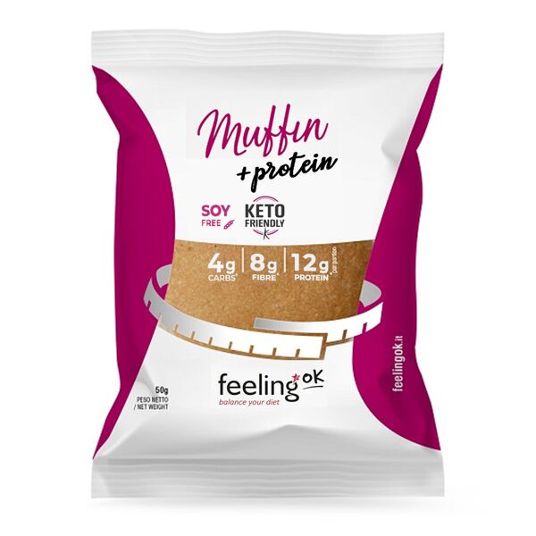 feeling ok muffin + protein 50 gr naturale
