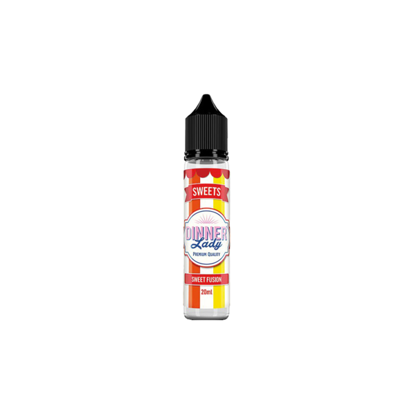 dinner lady sweet fusion liquido shot 20ml caramella frutta