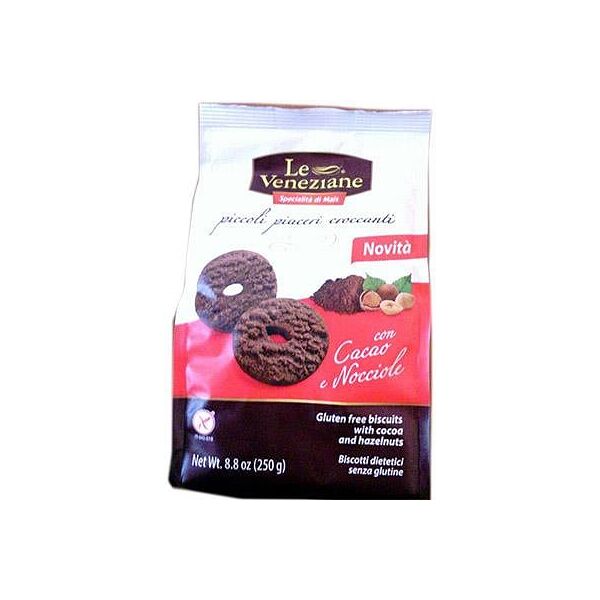 molino di ferro spa le veneziane biscotti cacao/nocciola 250 g