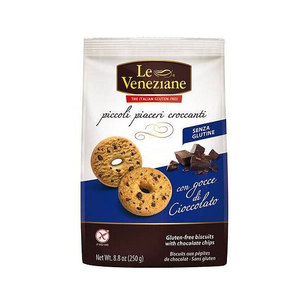 molino di ferro spa le veneziane biscotti gocce di cioccolato 250 g