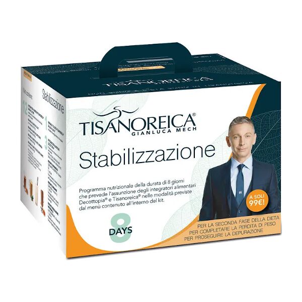 gianluca mech spa kit stabilizzazione tisanoreica 2020 bm 16 integratori alimentari tisanoreica + 1 guida alimentare + 3 integratori alimentari decottopia