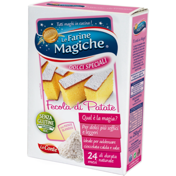 ipafood srl le farine magiche fecola di patate senza glutine 250g