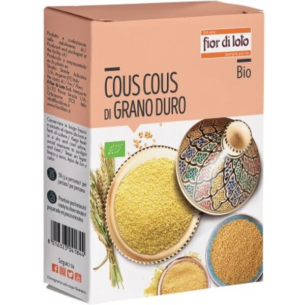 biotobio fior di loto cous cous semola di grano duro biologico 500g