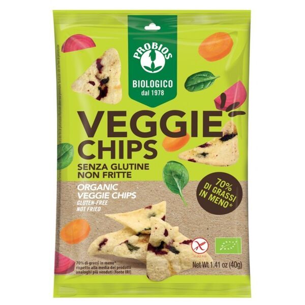probios spa societa' benefit veggie chips senza glutine probios 40g