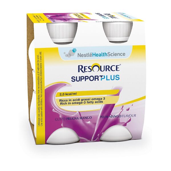 nestle' it.spa(healthcare nu.) resource support plus prugna mango 4 pezzi