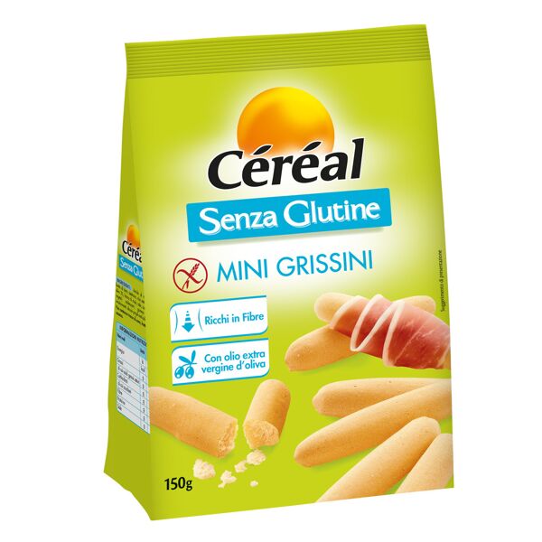 nutrition & sante' italia spa cereal grissini mini s/g 150g