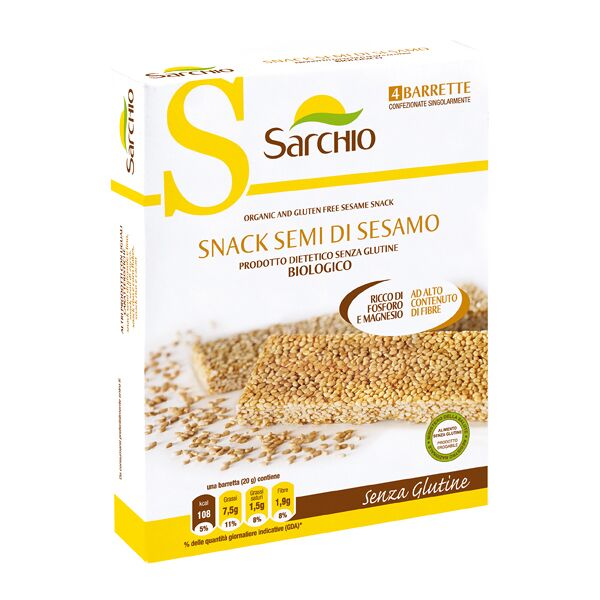 sarchio spa sarchio snack semi sesamo 80g