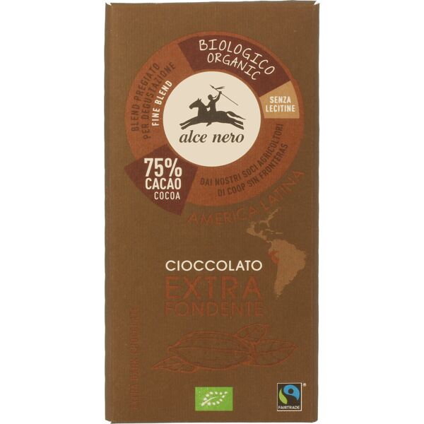 alce nero spa alce cioccolato fondente extra 100 g