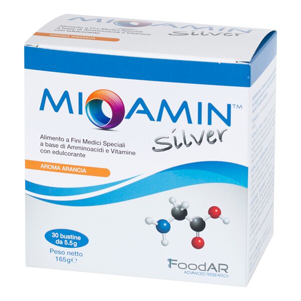 dmf pharma foodar srl mioamin silver 30 bust.5,5g