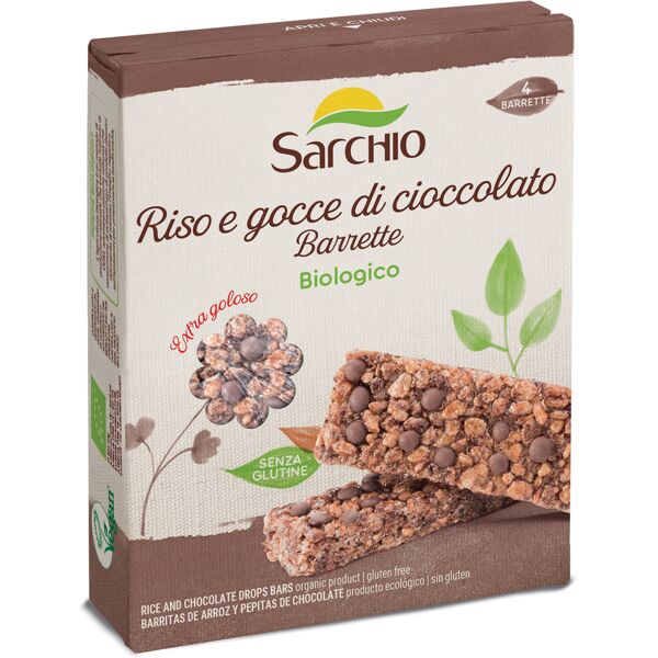 sarchio spa sarchio snack riso/ciocc.80g