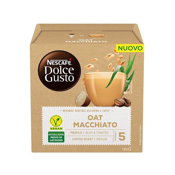 nescafe' dolce gusto capsule dolce gusto avena macchiato ndg avena macchiato