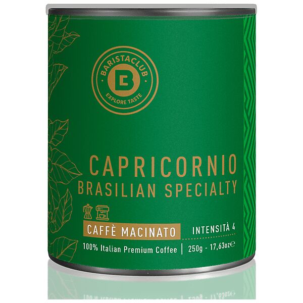 barista club caffè macinato capricornio (speciality) speciality macinato 250g , 0,25 kg