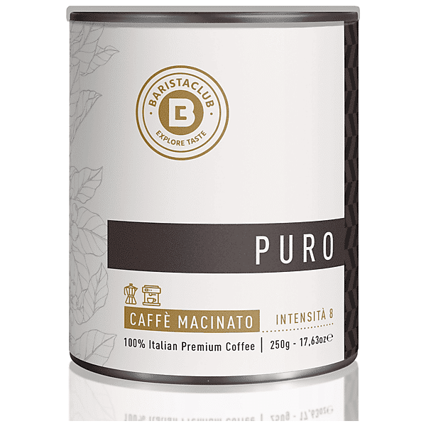 barista club caffè macinato puro puro macinato 250g , 0,25 kg