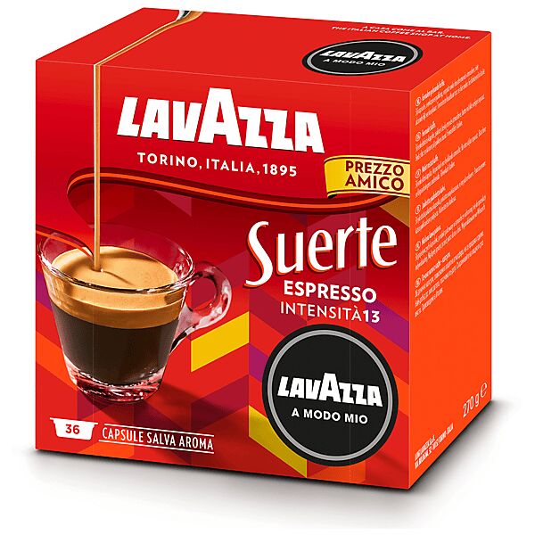 lavazza capsule originali  per macchine espresso a modo mio suerte 36caps, 0,12 kg