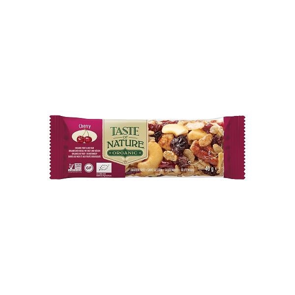 la finestra sul cielo taste of nature barretta alle ciliegie e noci pecan bio 40 g