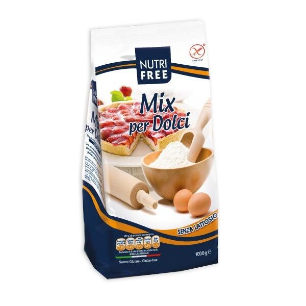 nutrifree nutri free mix miscela di farine per dolci senza glutine 1 kg