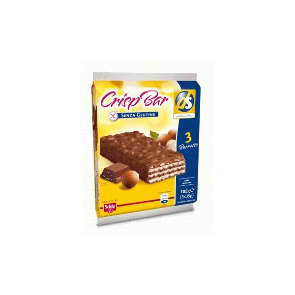 schar crisp barr wafers senza glutine con nocciole riso soffiato e cioccolato al