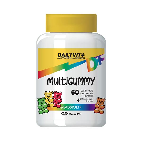 massigen dailyvit+ multigummy 60 caramelle