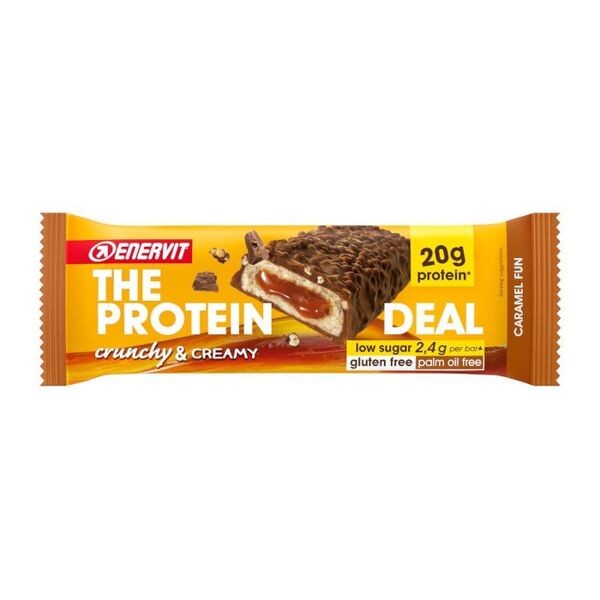 enervit the protein deal crunchy & caramy barretta 55 g