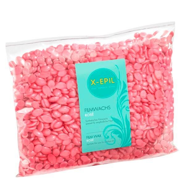 x-epil perle di cera calda rosé, sacchetto da 500 g, 500 g