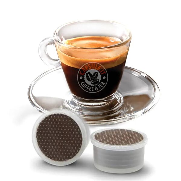 capsule.it 100 capsule caffè tre venezie intenso compatibili con sistema lavazza espresso point