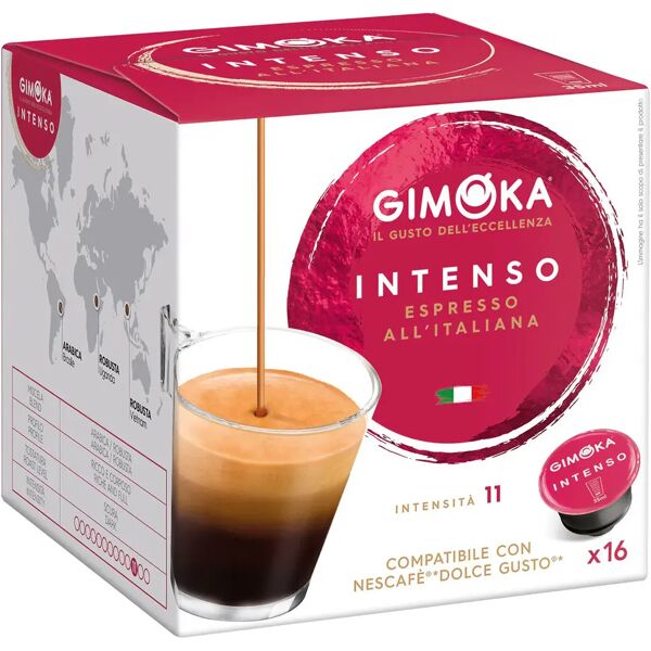 gimoka 96 capsule intenso compatibili con sistema nescafÉ® dolce gusto®