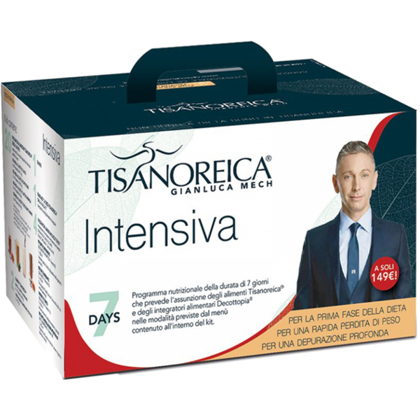 tisanoreica cofanetto kit intensiva 7 giorni gianluca mech dieta chetogenica