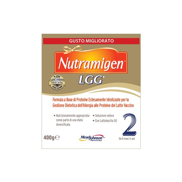 reckitt benckiser h.(it.) spa nutramigen 2 lgg 400g(+6 mesi)