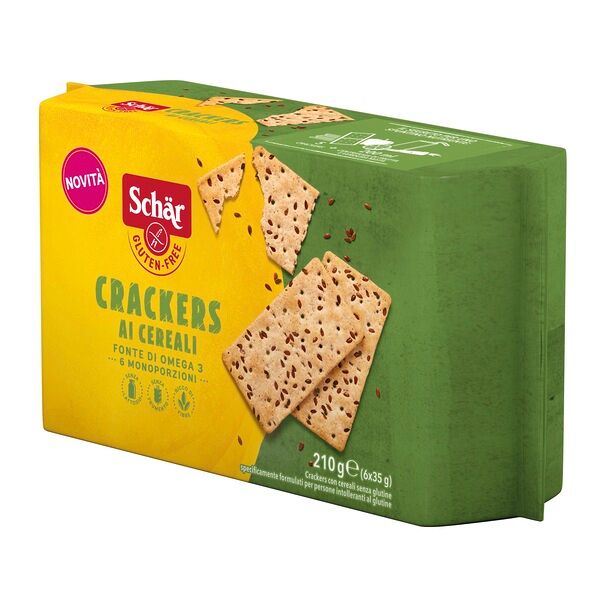 dr.schar spa schar crackers cereali 6x35g