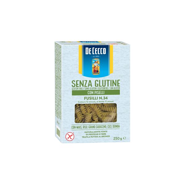 f.lli de cecco spa de cecco fusilli/piselli 250g