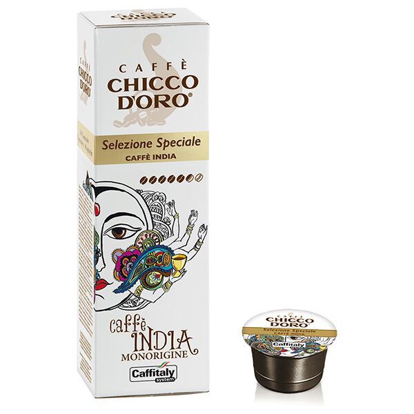 chicco confezione 10 capsule caffè monorigine india - caffitaly