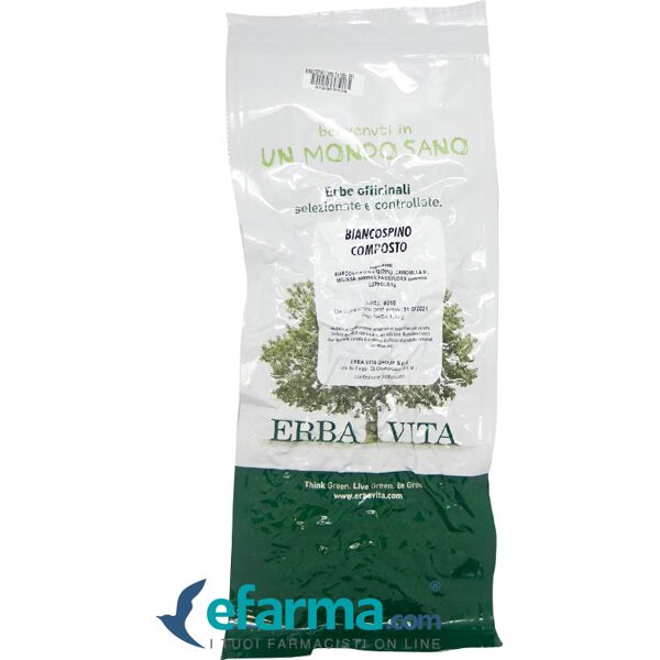 erba vita biancospino composto tisana integratore azione rilassante 100 g