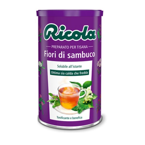 ricola tisana istantanea fiori di sambuco 200 g