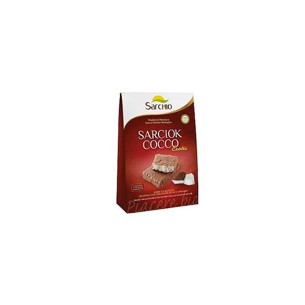 sarchio sarciok cocco snack gusto exotic biologico 90 g