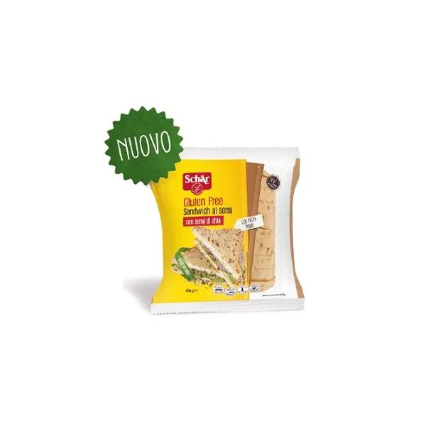 schar sandwich semi con semi di chia senza glutine 400 g