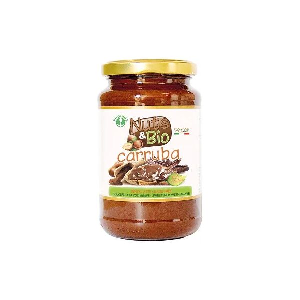 probios nuts&bio carruba crema da spalmare nocciole e carruba 400 g