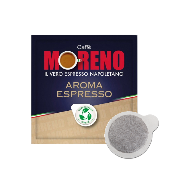 caffè moreno - espresso bar - box 150 cialde ese44 da 7g