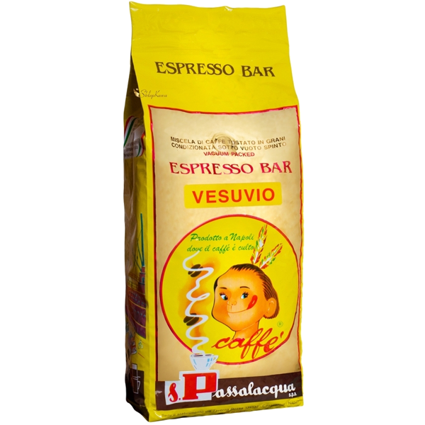 passalacqua caffè  vesuvio - espresso bar - pacco 1kg in grani