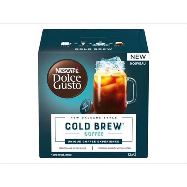 nescafe' dolce gusto cold brew 12 caps