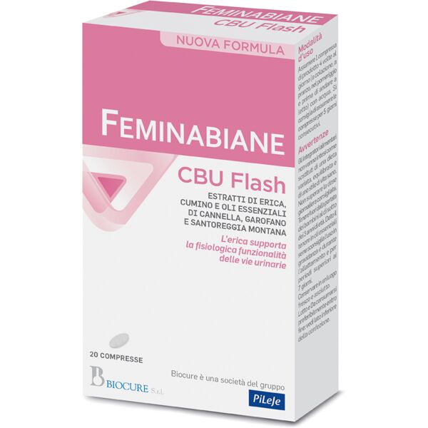 biocure feminabiane cbu flash 20 compresse nuova formula