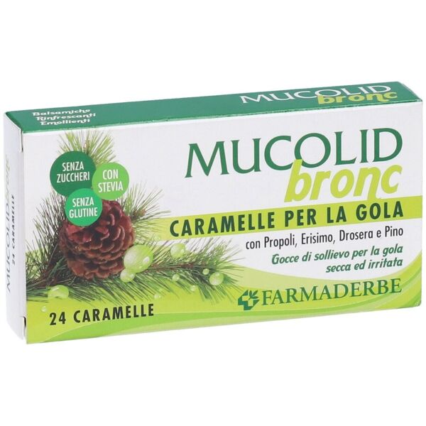 farmaderbe mucolid mucolid bronc 24 caramelle
