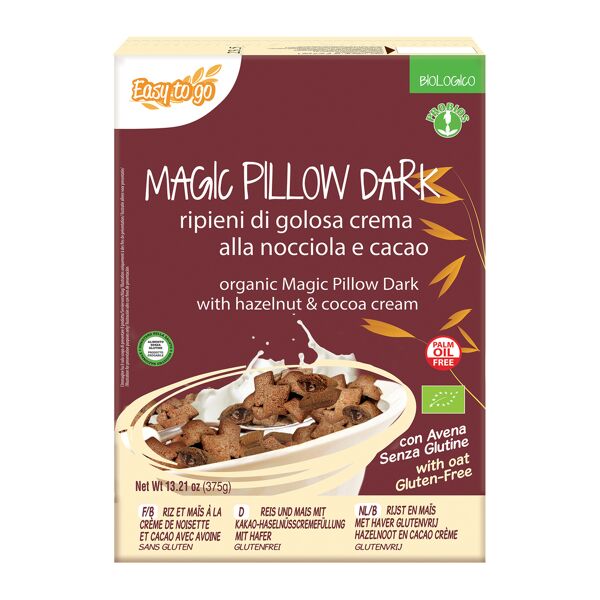 probios easy to go magic pillow dark senza glutine 375 g