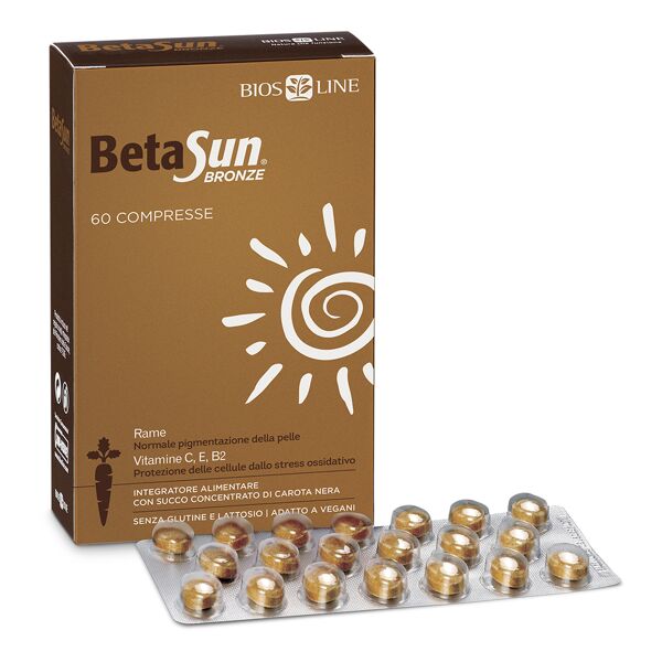 beta sun bronze integratore 60 compresse